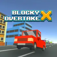 Blocky Overtake X - Play Online Free